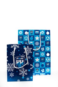 Пакет бумажный новогодний